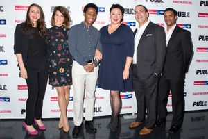 Ceci Fernandez, Nia Vardalos, Hubert Point-Du Jour, Natalie Woolams-Torres, Teddy Canez, Delance Minefee @ BroadwayWorld Ceci Fernandez, Nia Vardalos, Hubert Point-Du Jour, Natalie Woolams-Torres, Teddy Can Photo