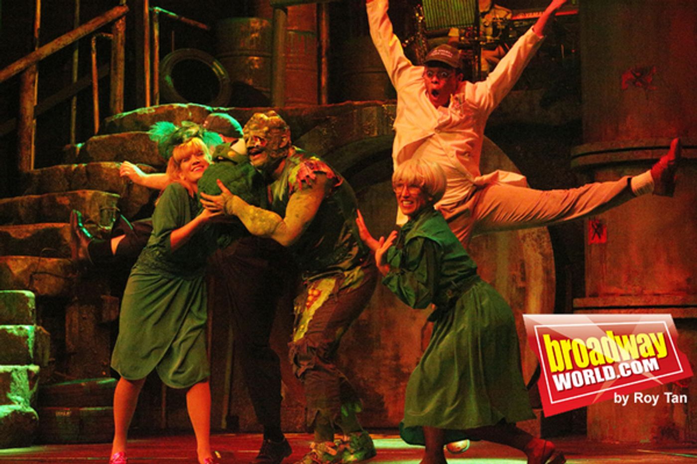 Photo Coverage: Exclusive Look at THE TOXIC AVENGER at Arts Theatre Photo Coverage: Exclusive Look at THE TOXIC AVENGER at Arts Theatre Image