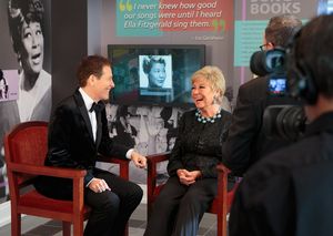 Michael Feinstein and Mitzi Gaynor @ BroadwayWorld Michael Feinstein and Mitzi Gaynor Photo