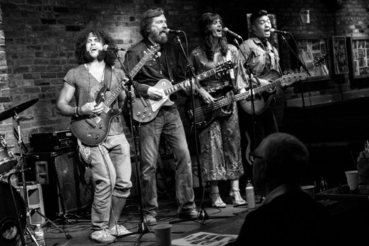 Michael Viruet, Scott Wakefield, Maggie Hollinbeck, David Park at 