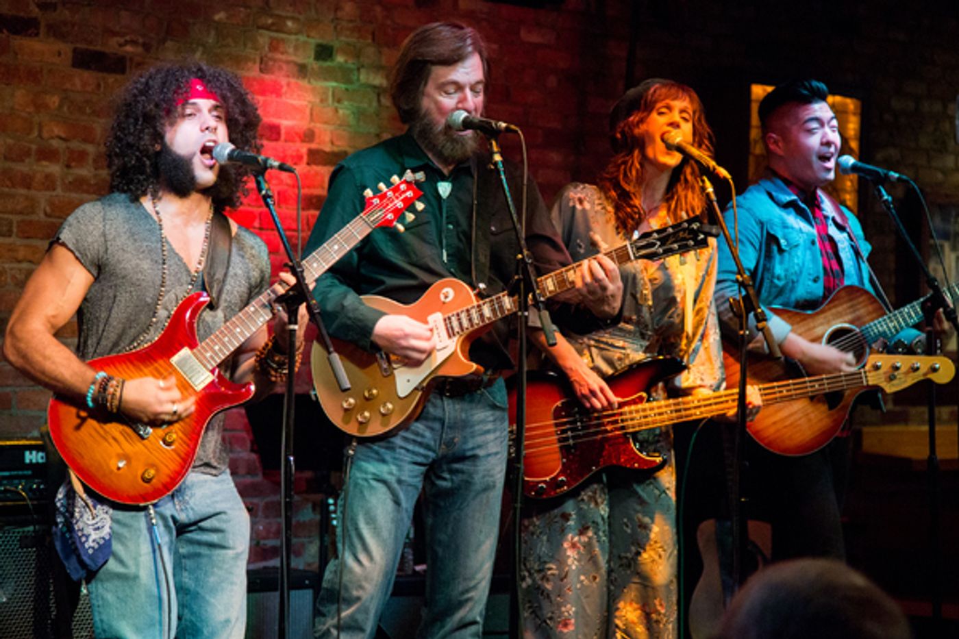 Photo Coverage: Meet the Company of RED ROSES, GREEN GOLD  Image