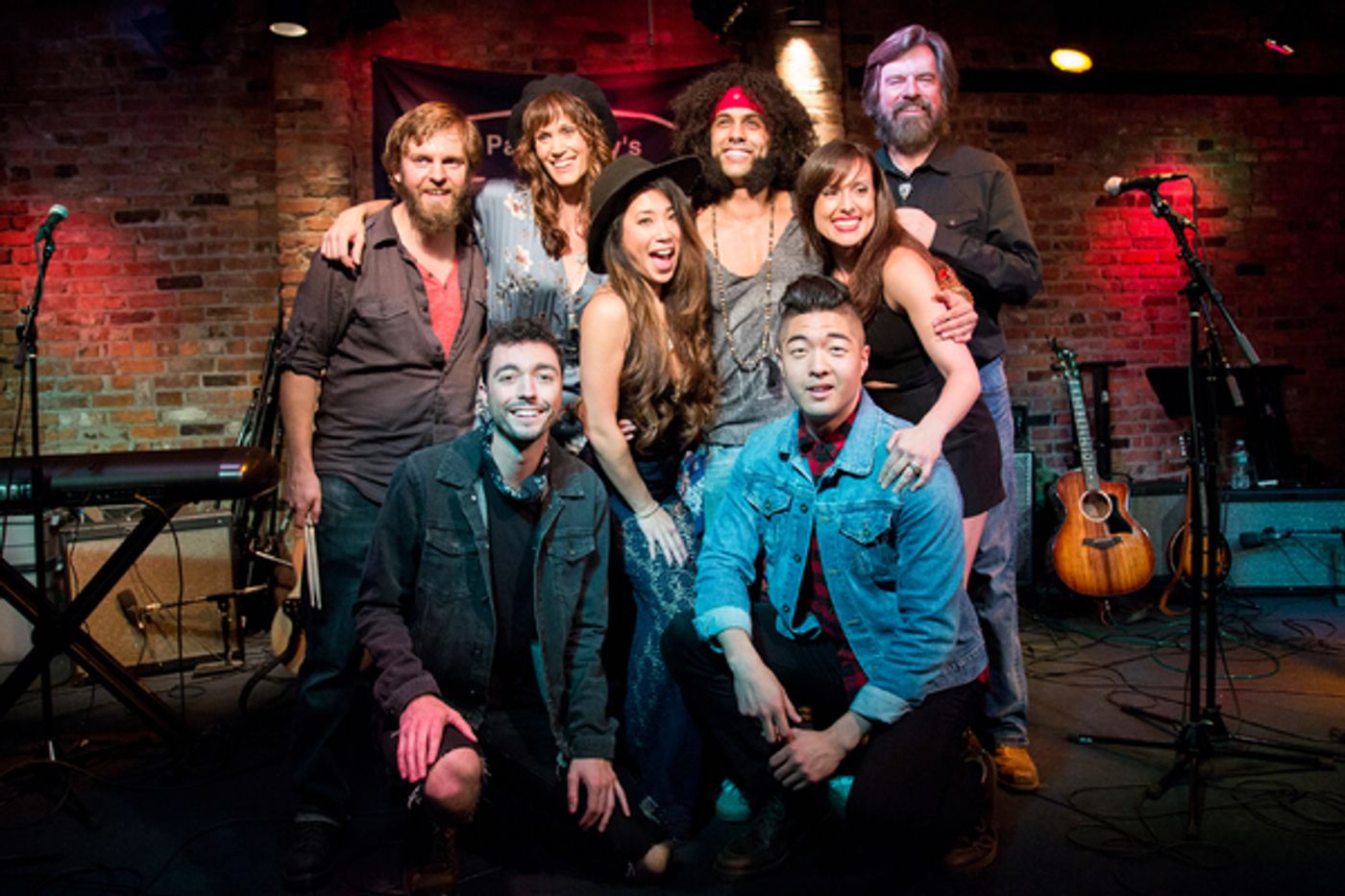 Photo Coverage: Meet the Company of RED ROSES, GREEN GOLD  Image