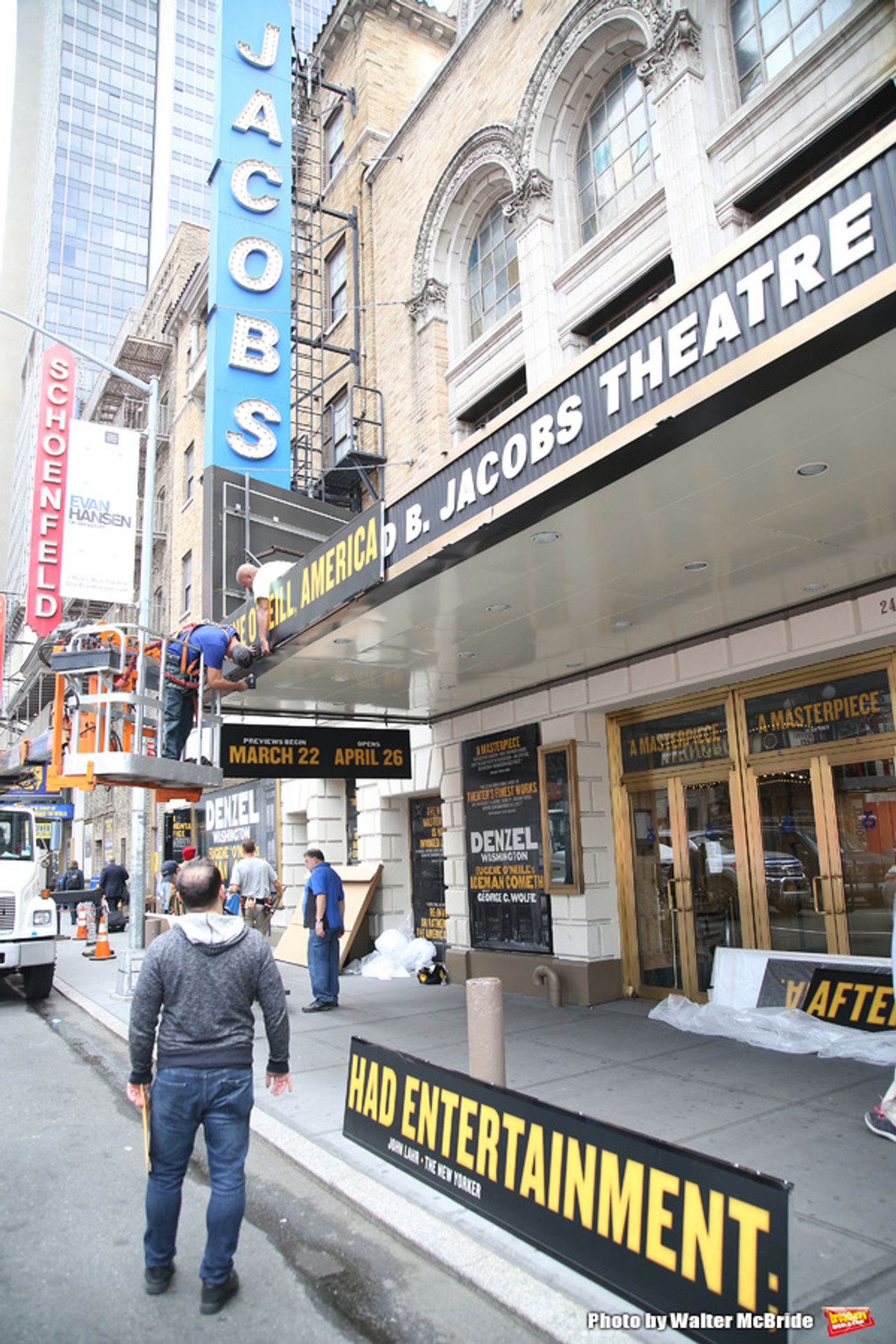 Up on the Marquee: THE ICEMAN COMETH with Denzel Washington  Image
