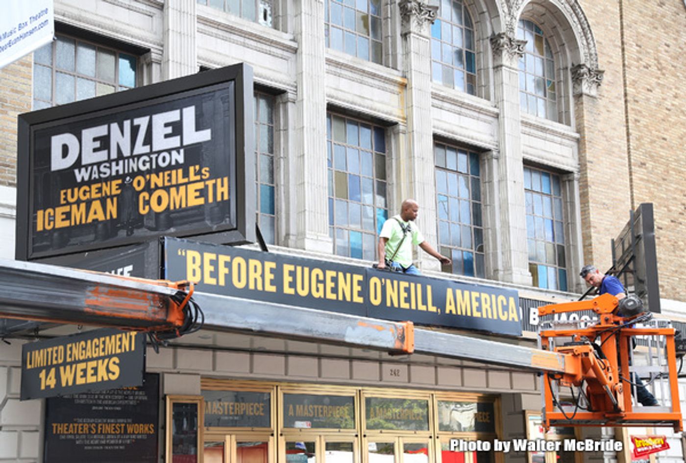 Up on the Marquee: THE ICEMAN COMETH with Denzel Washington  Image