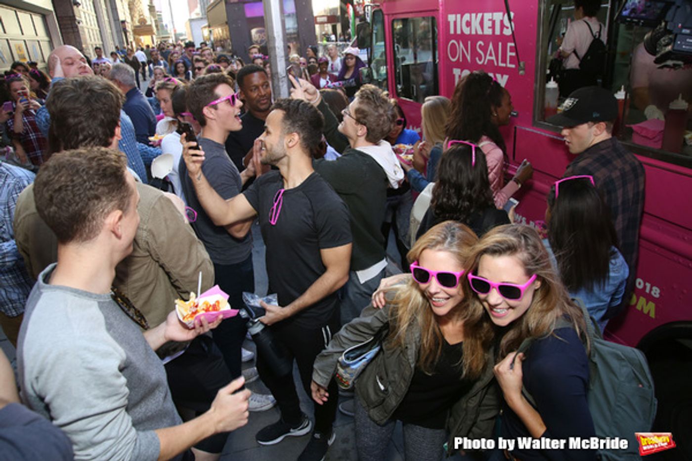 Photo Coverage: MEAN GIRLS Cast Gets In Line for Tina Fey's Cheese Fries!  Image