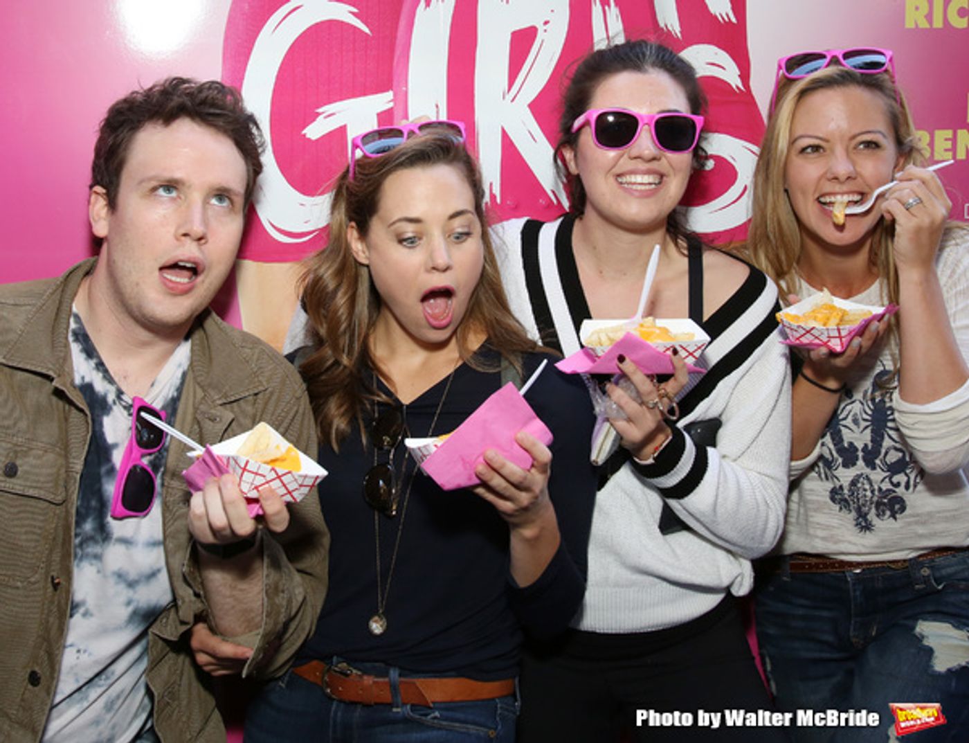 Photo Coverage: MEAN GIRLS Cast Gets In Line for Tina Fey's Cheese Fries!  Image