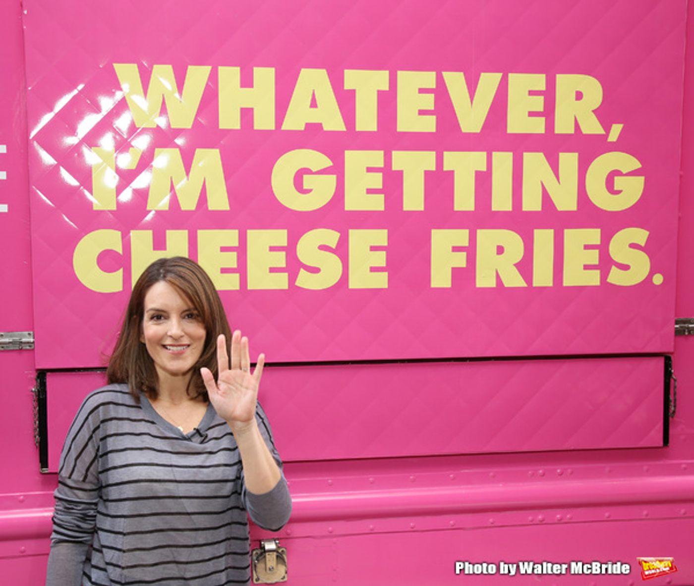 Photo Coverage: MEAN GIRLS Cast Gets In Line for Tina Fey's Cheese Fries!  Image