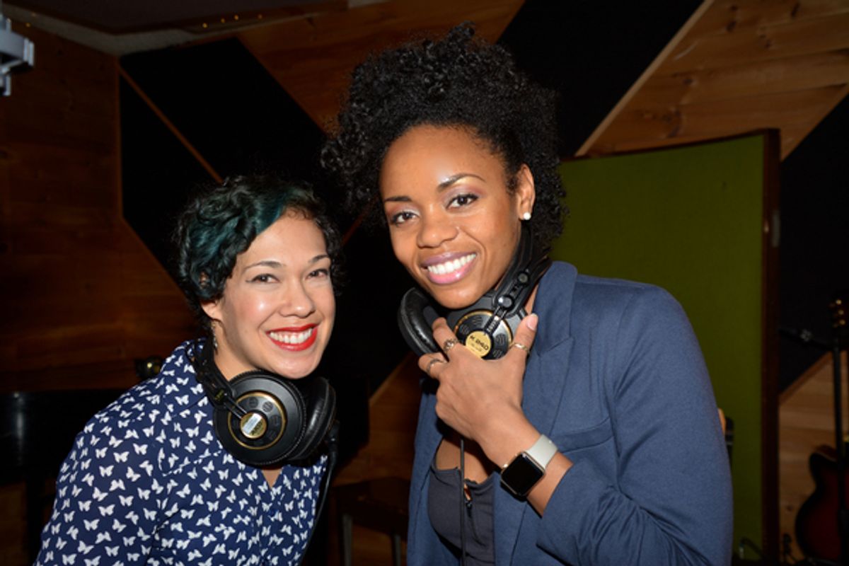 Rosie Lani Fiedelman and Bravita MThrealt at 