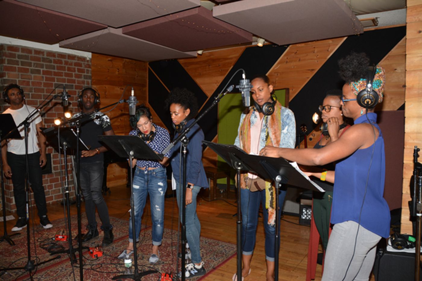 Exclusive Photo Coverage: THE LION KING cast Channels Their Inner-Child for Carols For A Cure!  Image
