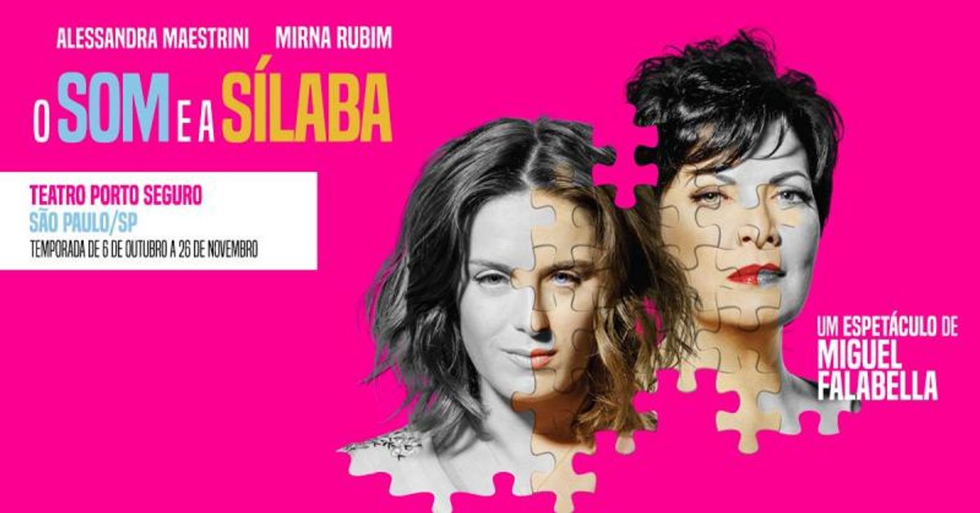 BWW Previews: With Unpublished Text by Miguel Falabella, O SOM E A SILABA Opens at Teatro Porto Seguro  Image