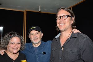 Jamie Dauber (Trumpet), Bill Hayes (Percussion) and Logan Medland (Keyboard) @ BroadwayWorld Jamie Dauber (Trumpet), Bill Hayes (Percussion) and Logan Medland (Keyboard) Photo