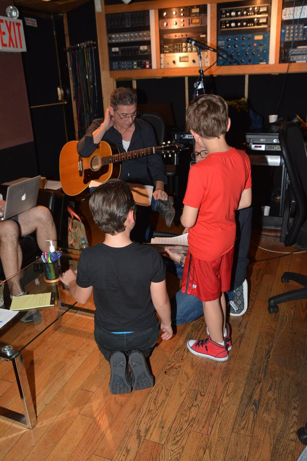 Kenny Brescia with Will Coombs and Jonah Mussolino Photo