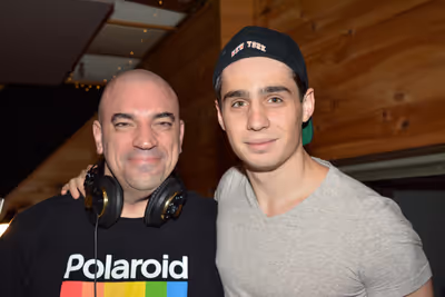 Paul Salvatoriello and Bobby Conte Thornton Photo