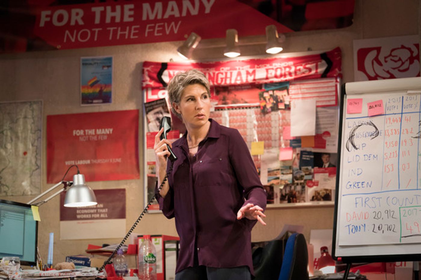 Photo Flash: First Look at Martin Freeman and Tamsin Greig in LABOUR OF LOVE  Image