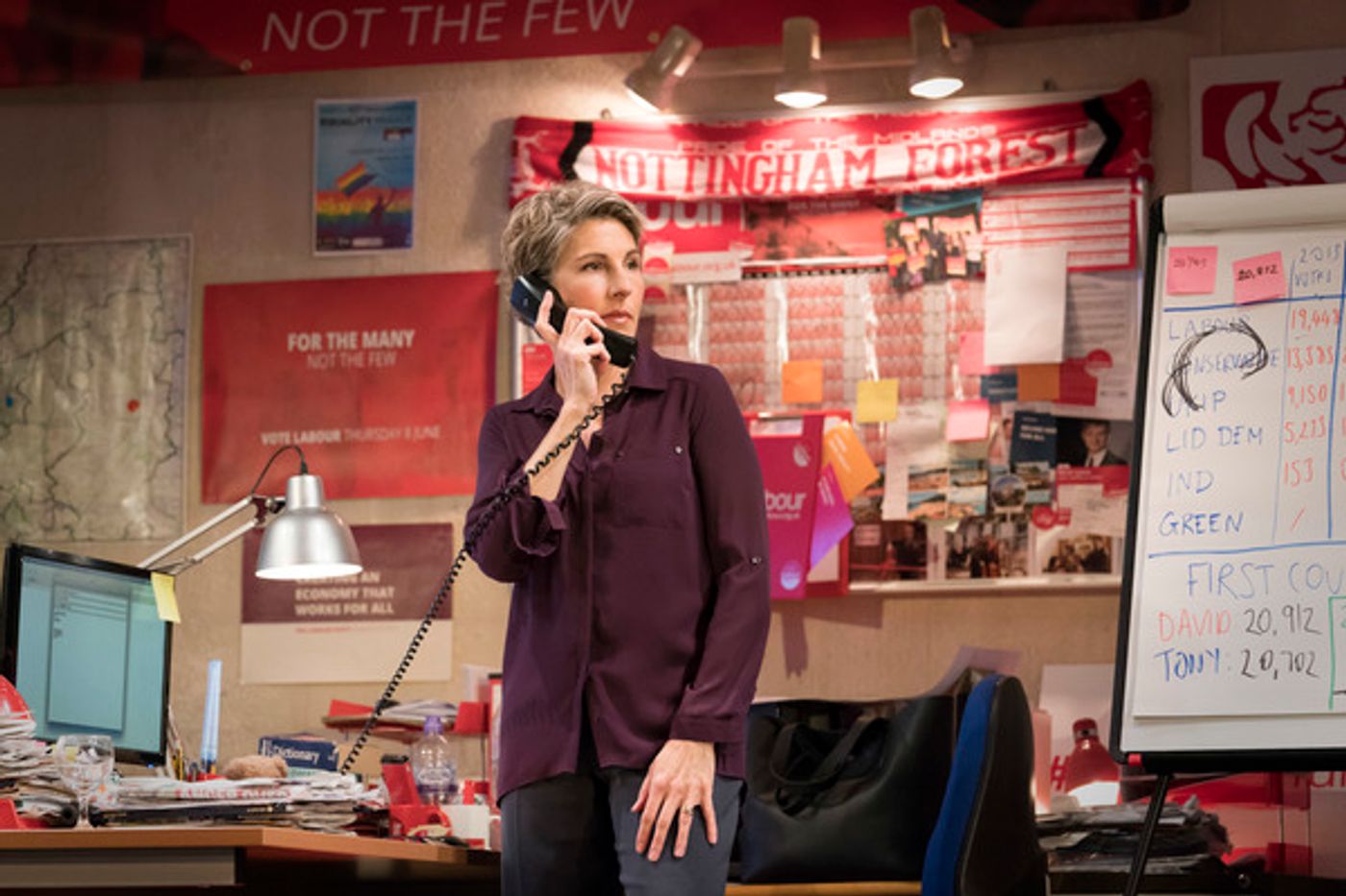 Photo Flash: First Look at Martin Freeman and Tamsin Greig in LABOUR OF LOVE  Image