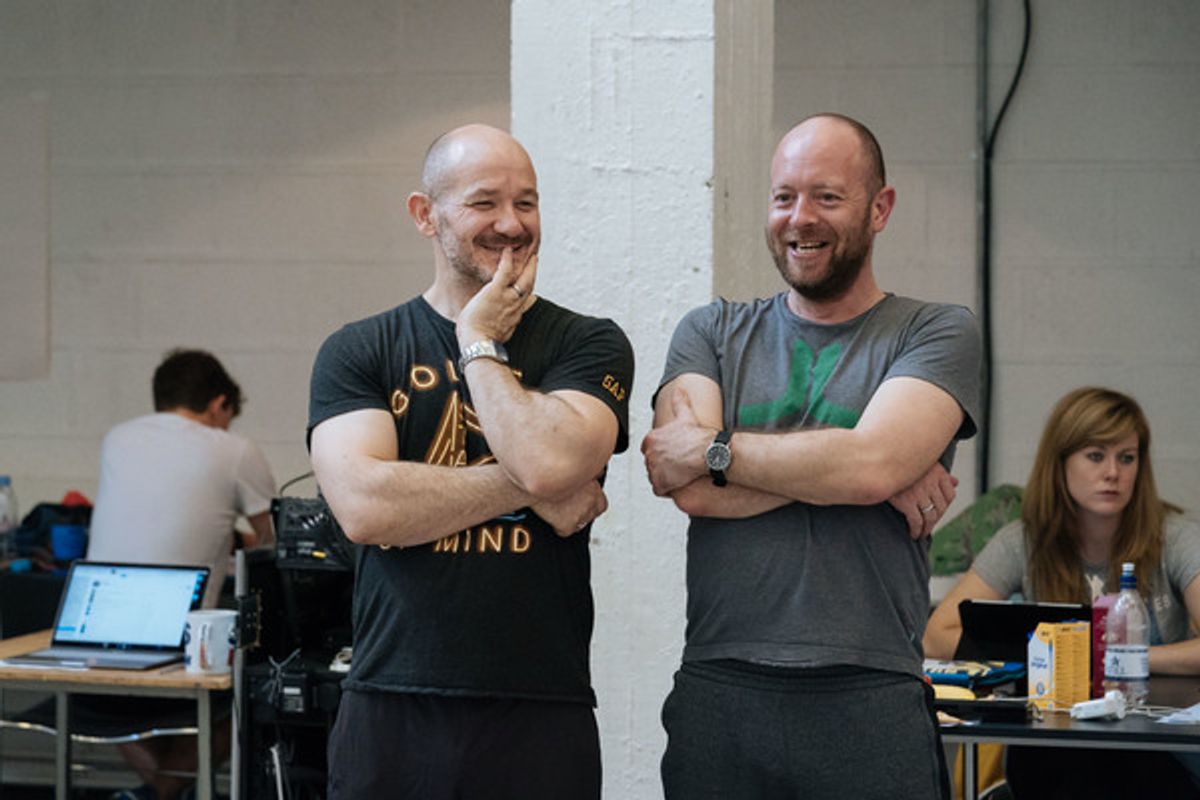 John Tiffany, Steven Hoggett, Maria Crocker at 