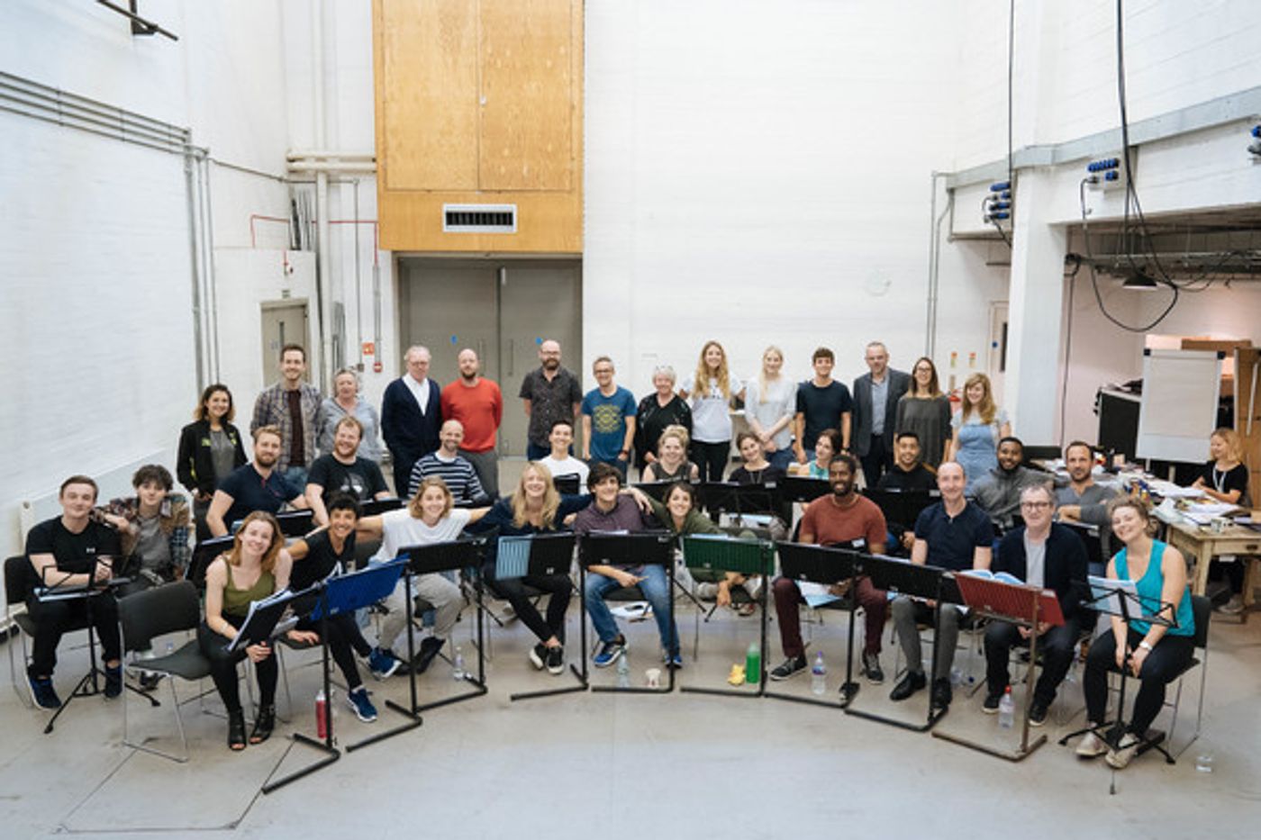 Photo Flash: They've Got No Strings! Inside Rehearsal with John Tiffany, Dennis Kelly, Martin Lowe and More for PINOCCHIO at the National Theatre  Image