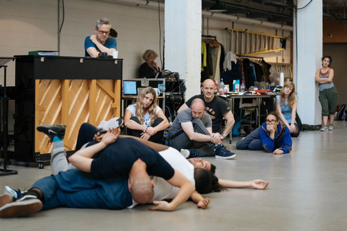 Photo Flash: They've Got No Strings! Inside Rehearsal with John Tiffany, Dennis Kelly, Martin Lowe and More for PINOCCHIO at the National Theatre  Image