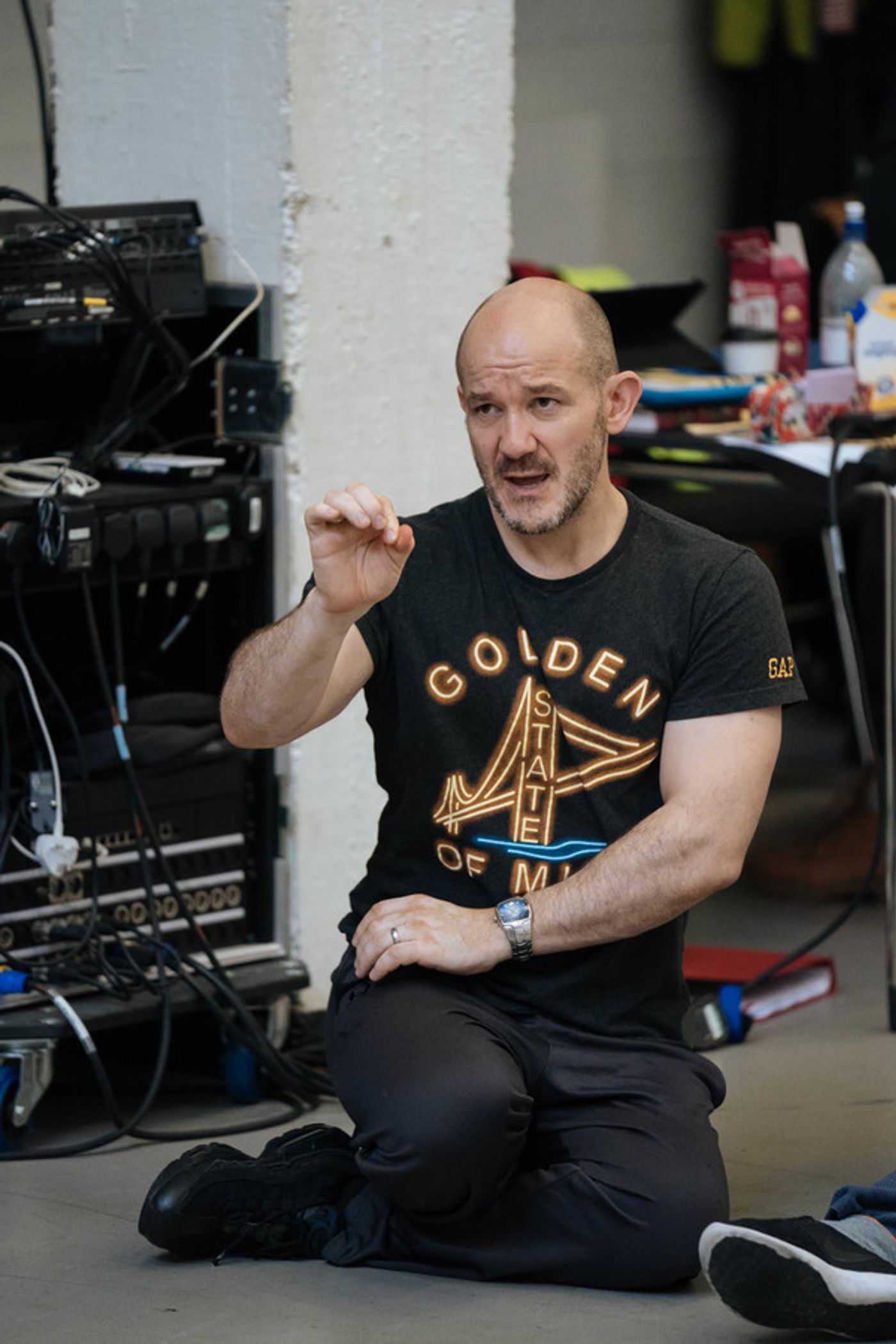 Photo Flash: They've Got No Strings! Inside Rehearsal with John Tiffany, Dennis Kelly, Martin Lowe and More for PINOCCHIO at the National Theatre  Image