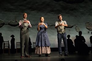 Russell Harvard, Alexandria Wailes and Troy Kotsur Photo