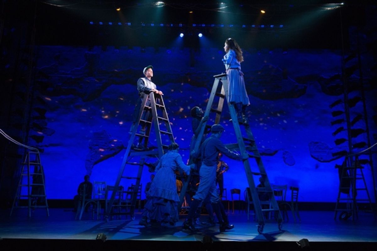 Deric Augustine and Sandra Mae Frank  at 