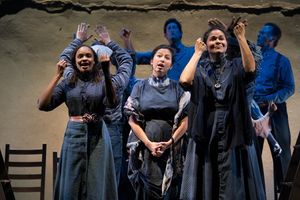 Sharon Pierre-Louis, Marie France Arcilla and Alexandria Wailes @ BroadwayWorld Sharon Pierre-Louis, Marie France Arcilla and Alexandria Wailes Photo