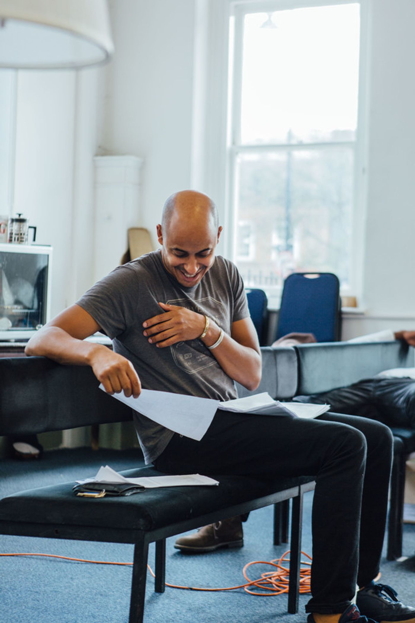 Photo Flash: Inside Rehearsal for the UK Premiere of SUZY STORCK at Gate Theatre  Image