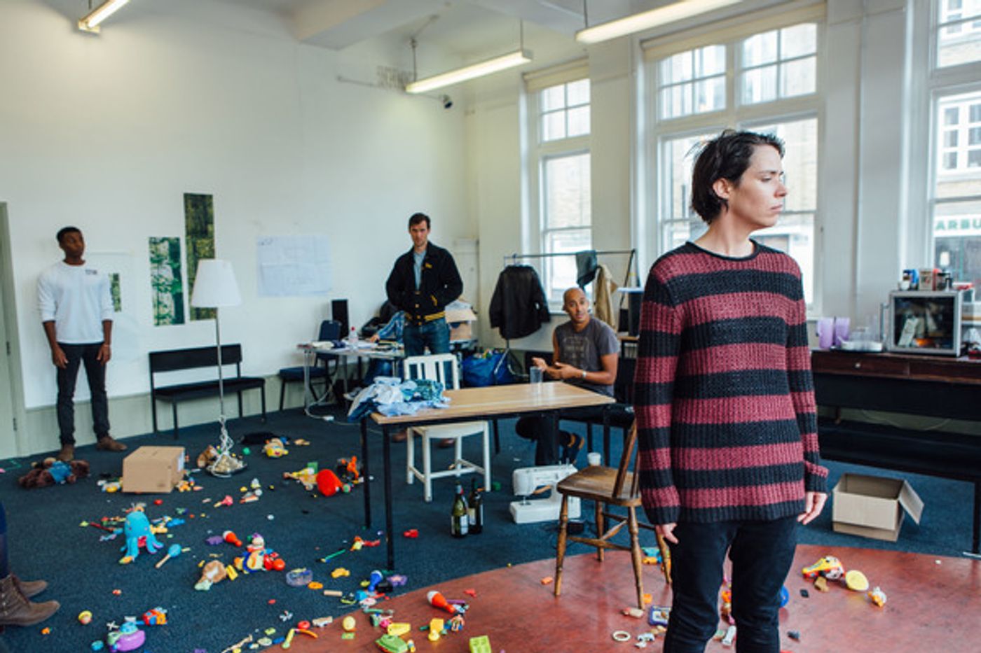 Photo Flash: Inside Rehearsal for the UK Premiere of SUZY STORCK at Gate Theatre  Image