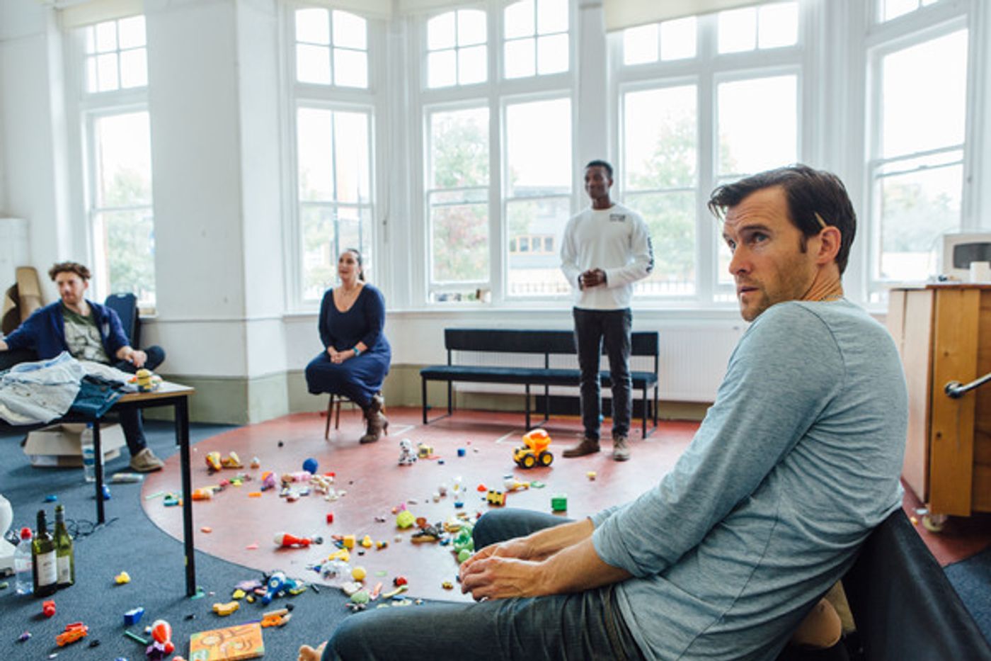 Photo Flash: Inside Rehearsal for the UK Premiere of SUZY STORCK at Gate Theatre  Image