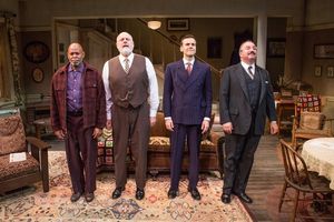 Marvin Bell,  Douglas Rees, Aaron Gaines and Buzz Roddy Photo