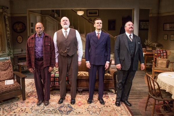 Marvin Bell,  Douglas Rees, Aaron Gaines and Buzz Roddy Photo