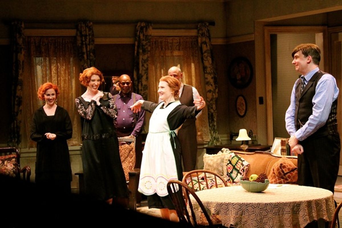 Emma Orelove, Elise Hudson,  Marvin Bell, Annette O'Toole, Douglas Rees  and Ian Gould at 