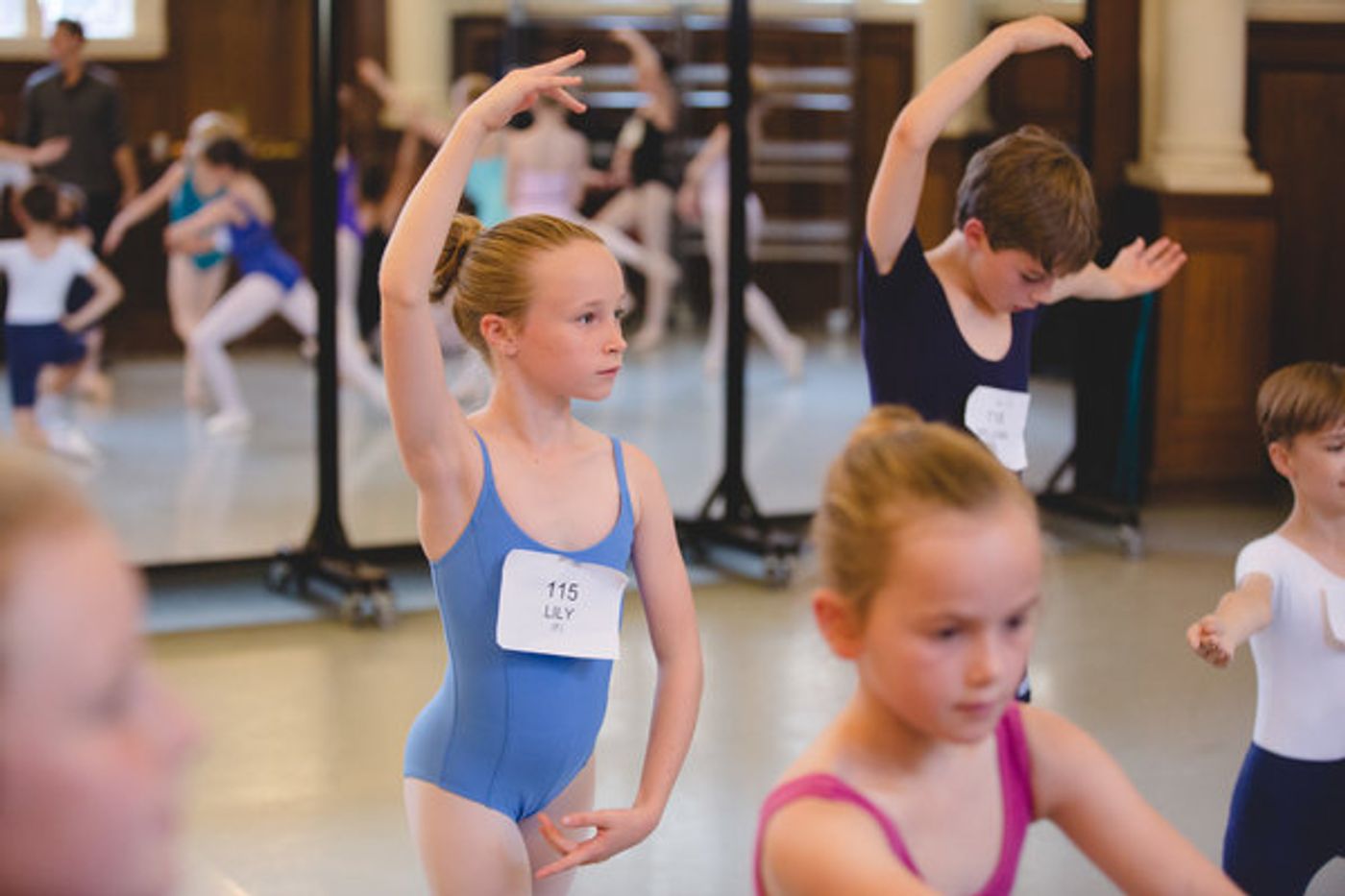 Photo Flash: Children Audition for the Birmingham Royal Ballet's THE NUTCRACKER at Royal Albert Hall  Image