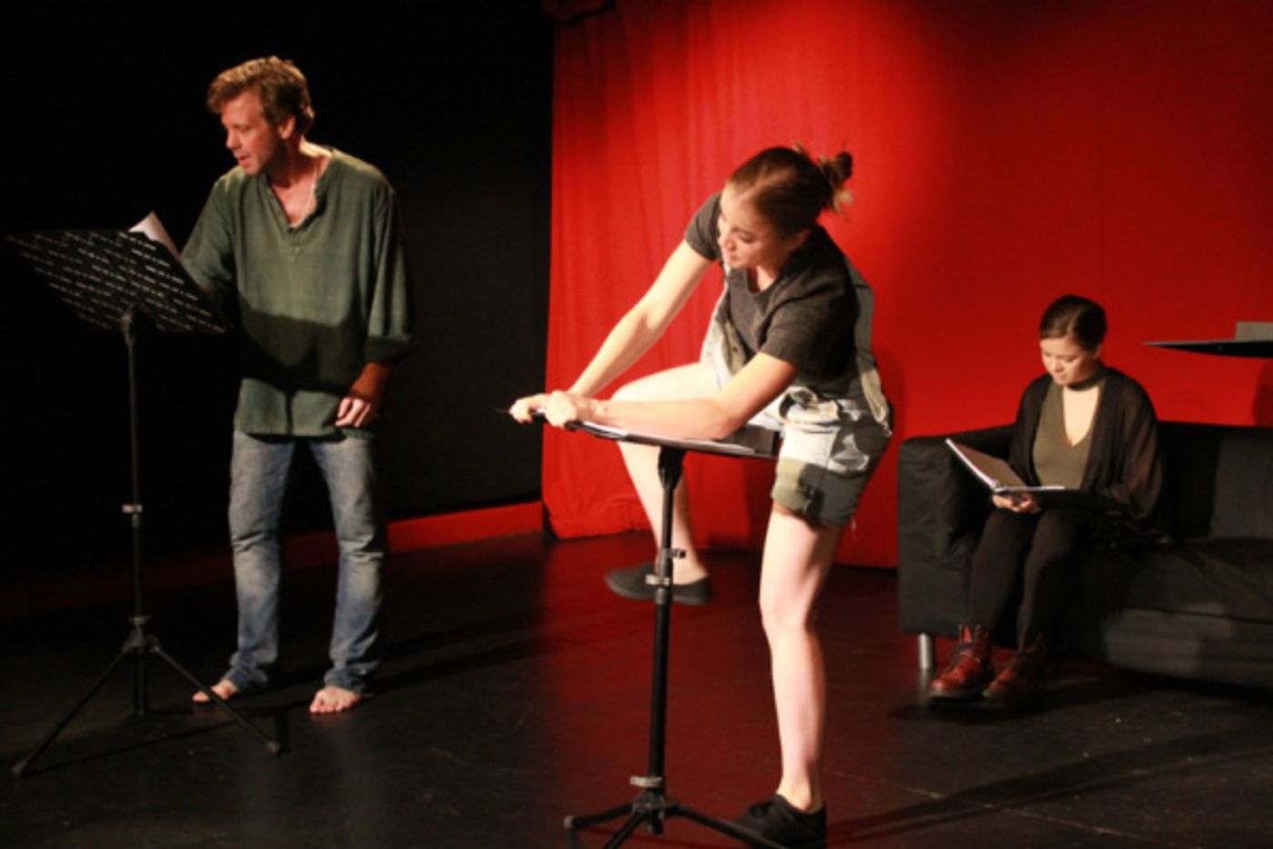Photo Flash: Australian Actors Bring BUMMING WITH JANE by Tahli Corin to NYC  Image