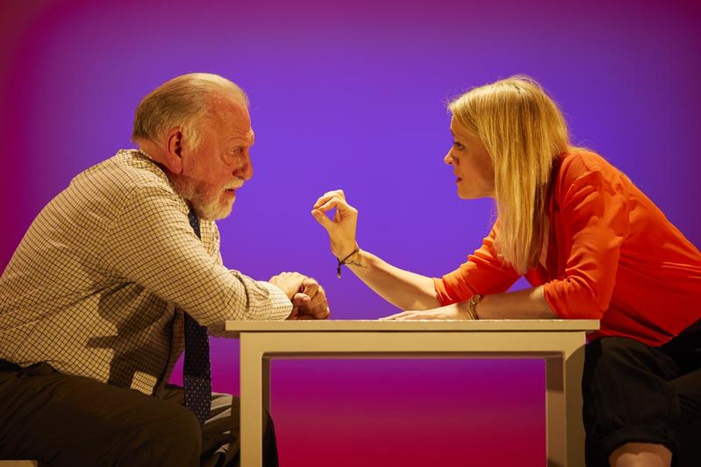 Photo Flash: First Look at Anne-Marie Duff and Kenneth Cranham in HEISENBERG in the West End  Image
