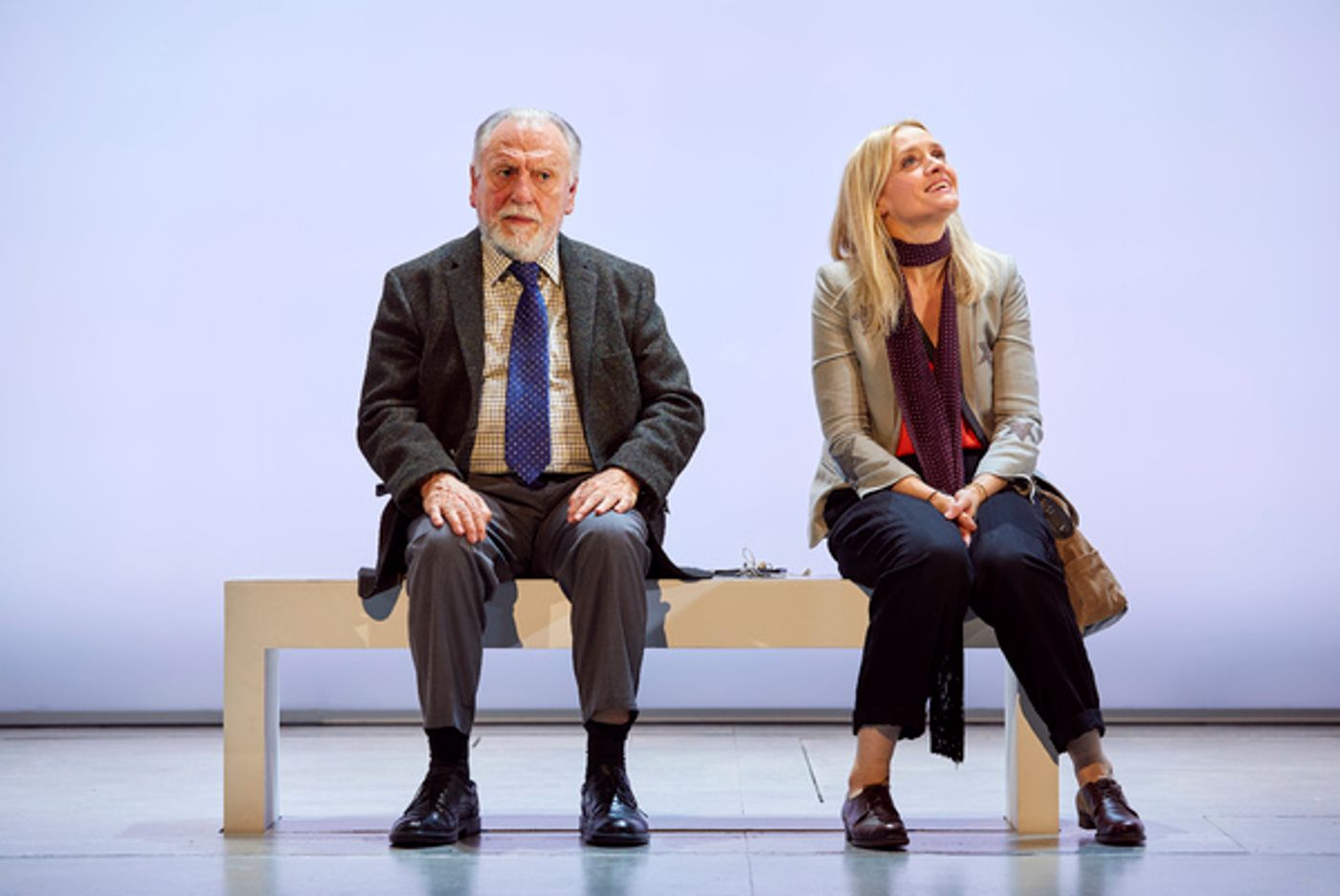Photo Flash: First Look at Anne-Marie Duff and Kenneth Cranham in HEISENBERG in the West End  Image
