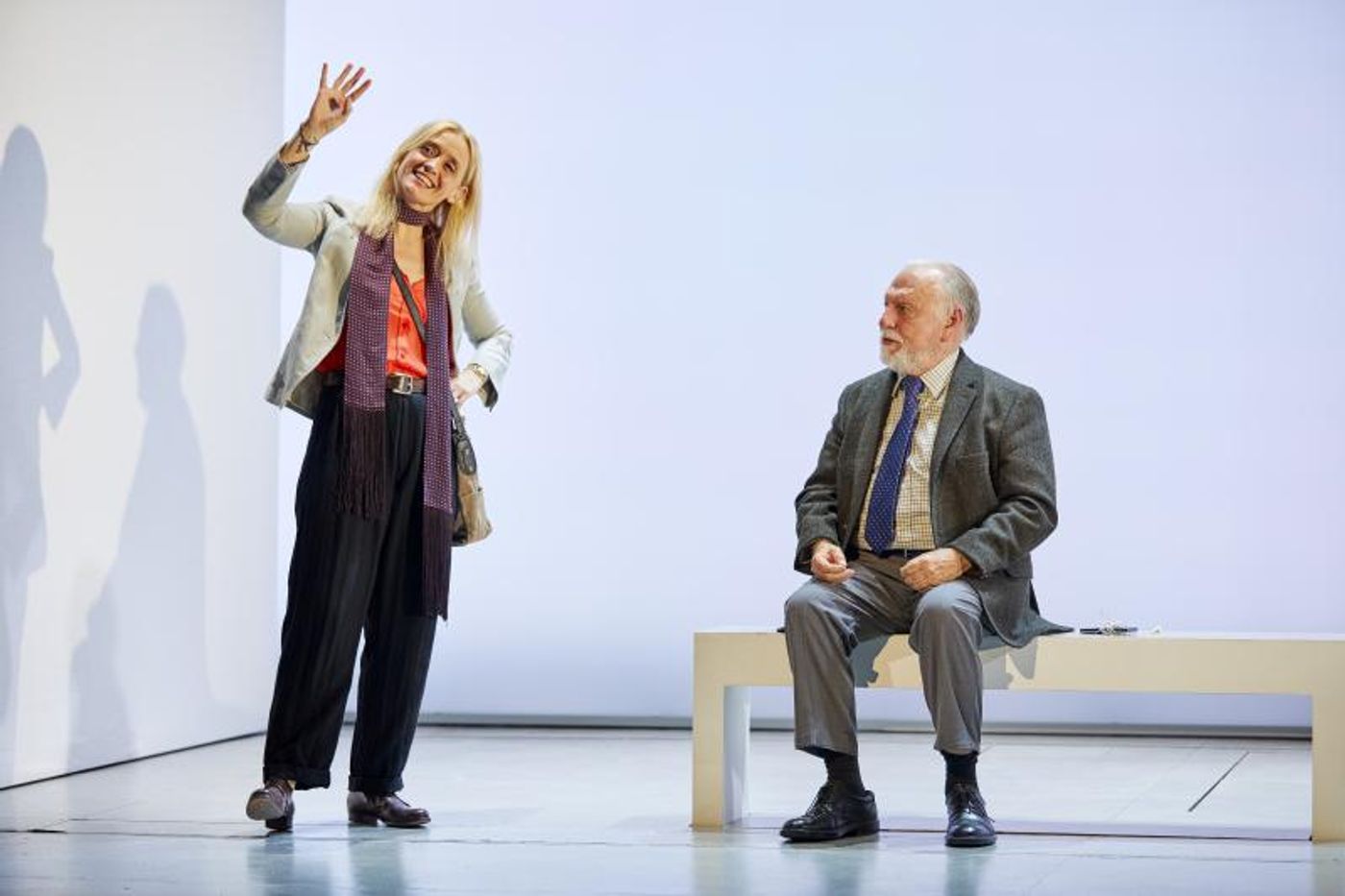 Photo Flash: First Look at Anne-Marie Duff and Kenneth Cranham in HEISENBERG in the West End  Image