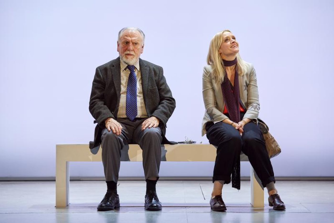 Photo Flash: First Look at Anne-Marie Duff and Kenneth Cranham in HEISENBERG in the West End  Image