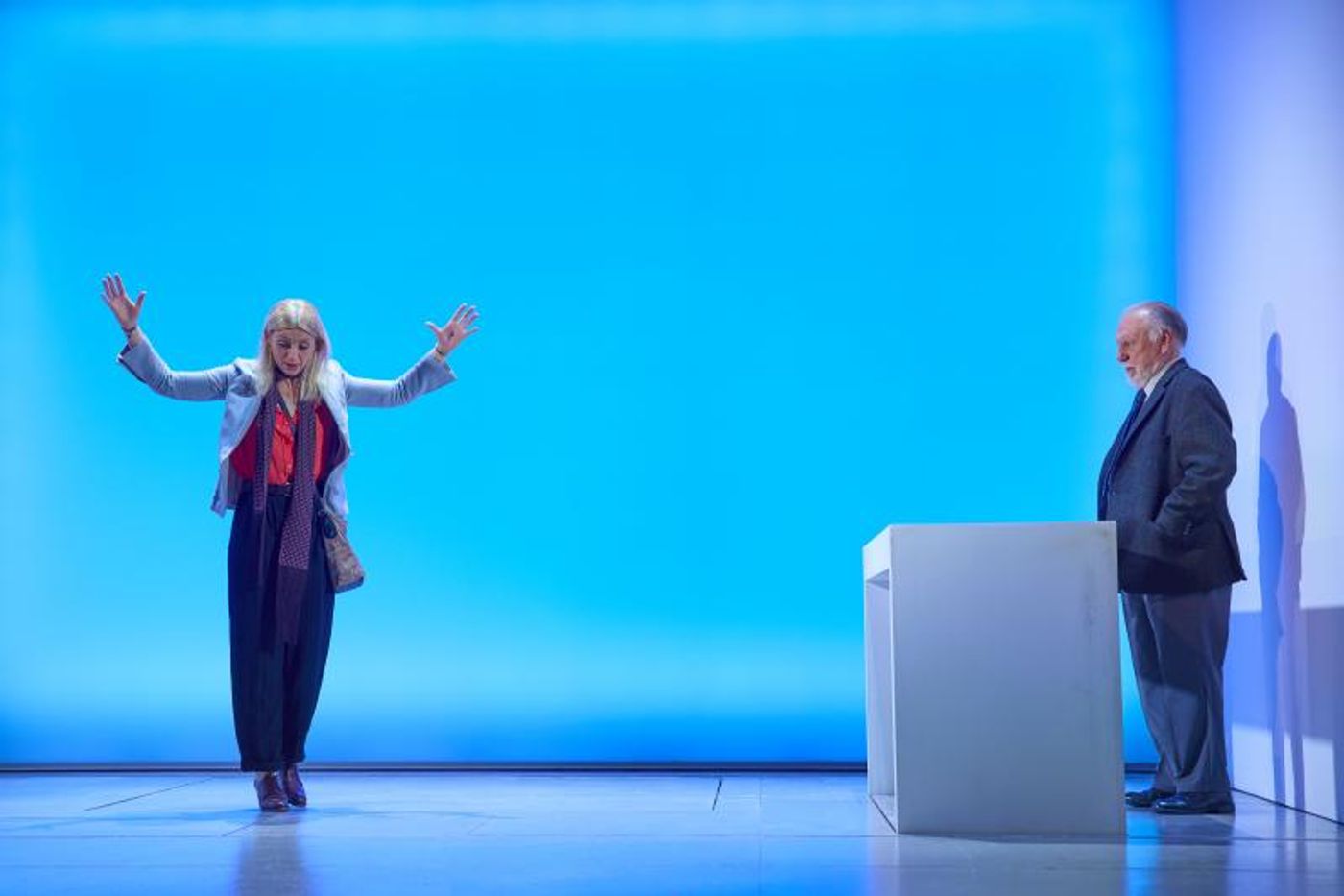 Photo Flash: First Look at Anne-Marie Duff and Kenneth Cranham in HEISENBERG in the West End  Image