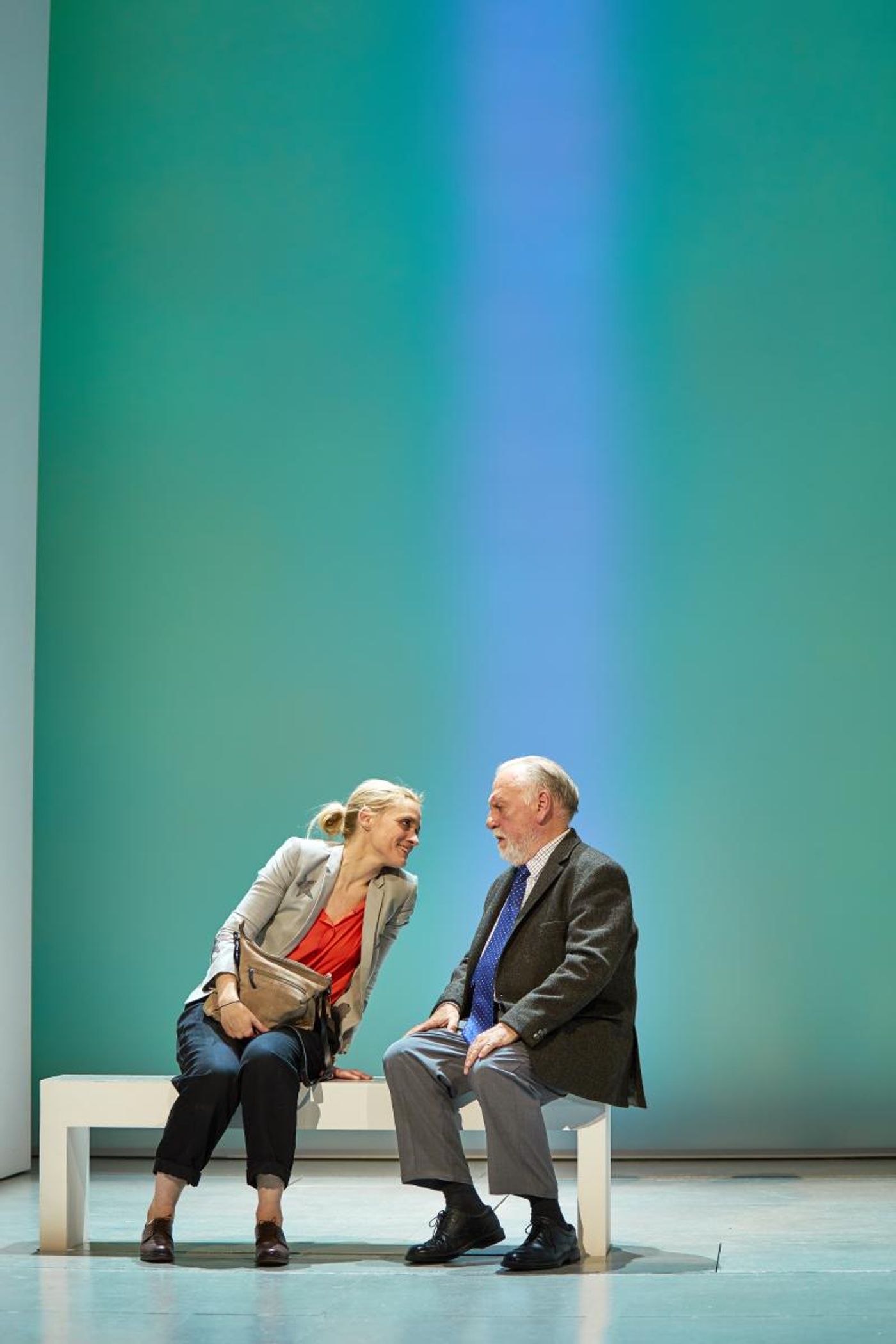 Photo Flash: First Look at Anne-Marie Duff and Kenneth Cranham in HEISENBERG in the West End  Image