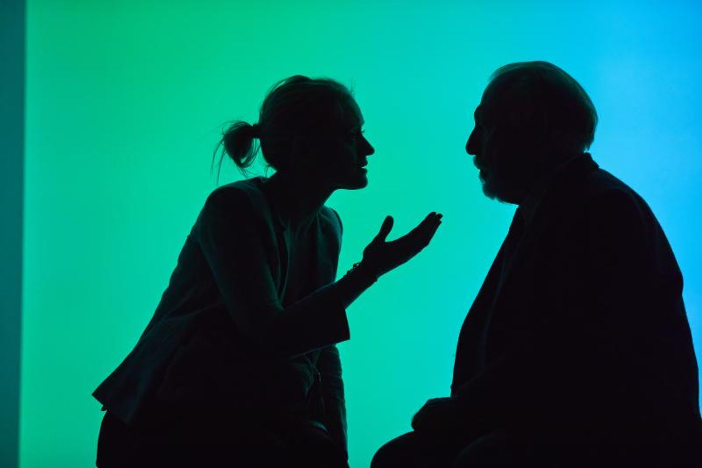 Photo Flash: First Look at Anne-Marie Duff and Kenneth Cranham in HEISENBERG in the West End  Image