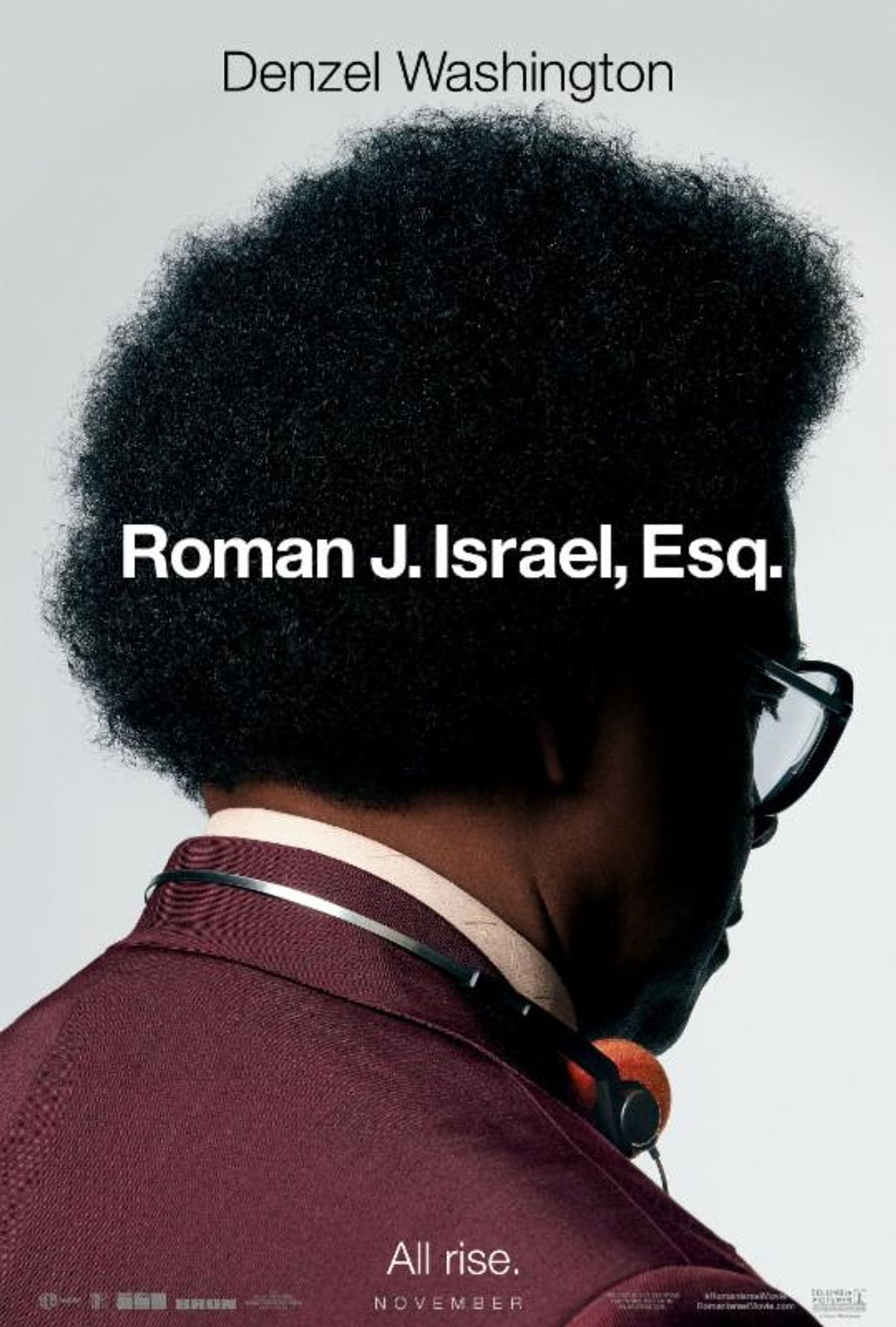 VIDEO: All Rise! Denzel Washington Stars as Civil Rights Attorney ROMAN J. ISRAEL, ESQ.  Image