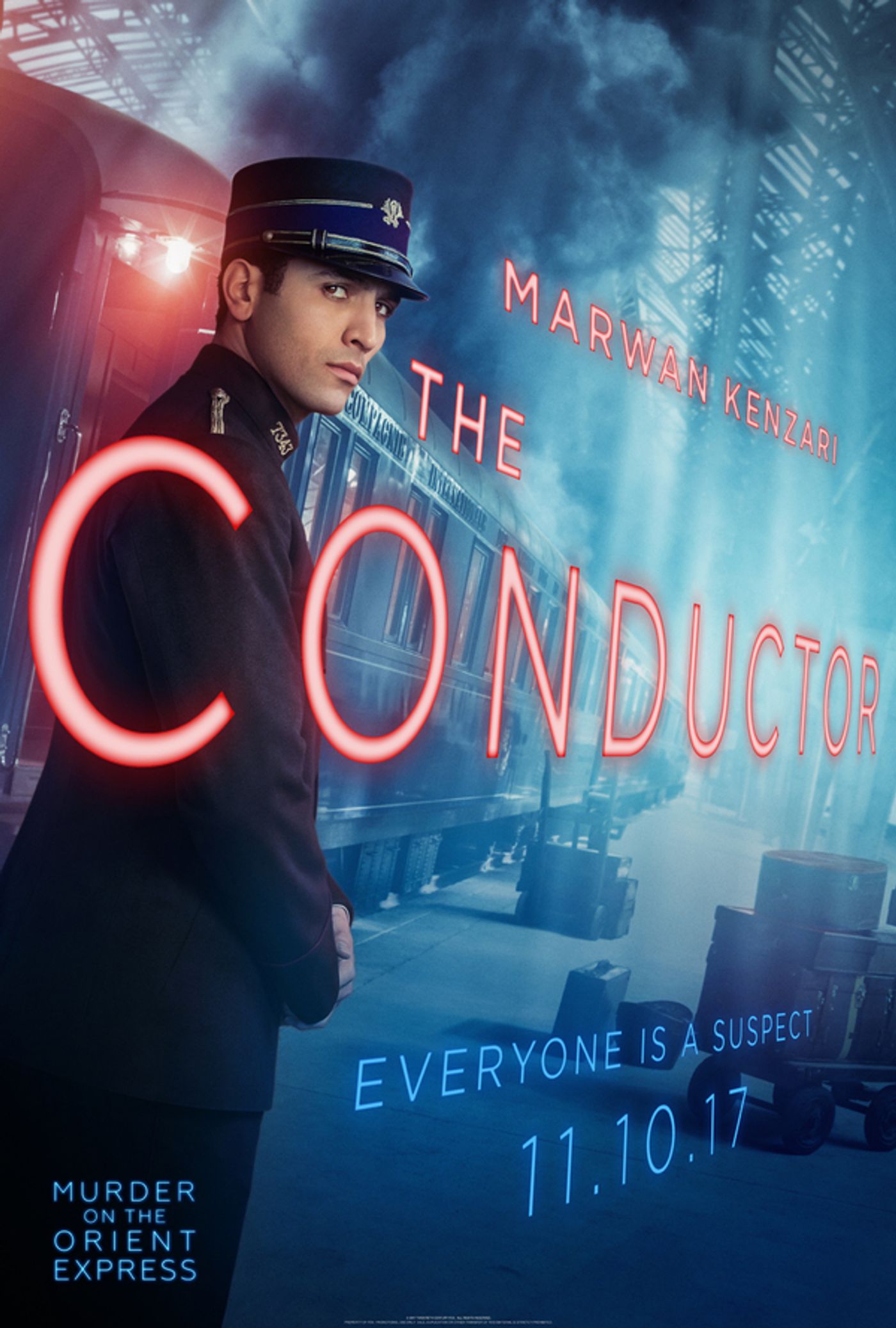 Photo Flash: Leslie Odom Jr, Josh Gad & More in MURDER ON THE ORIENT EXPRESS Character Posters Photo Flash: Leslie Odom Jr, Josh Gad & More in MURDER ON THE ORIENT EXPRESS Character Posters Image