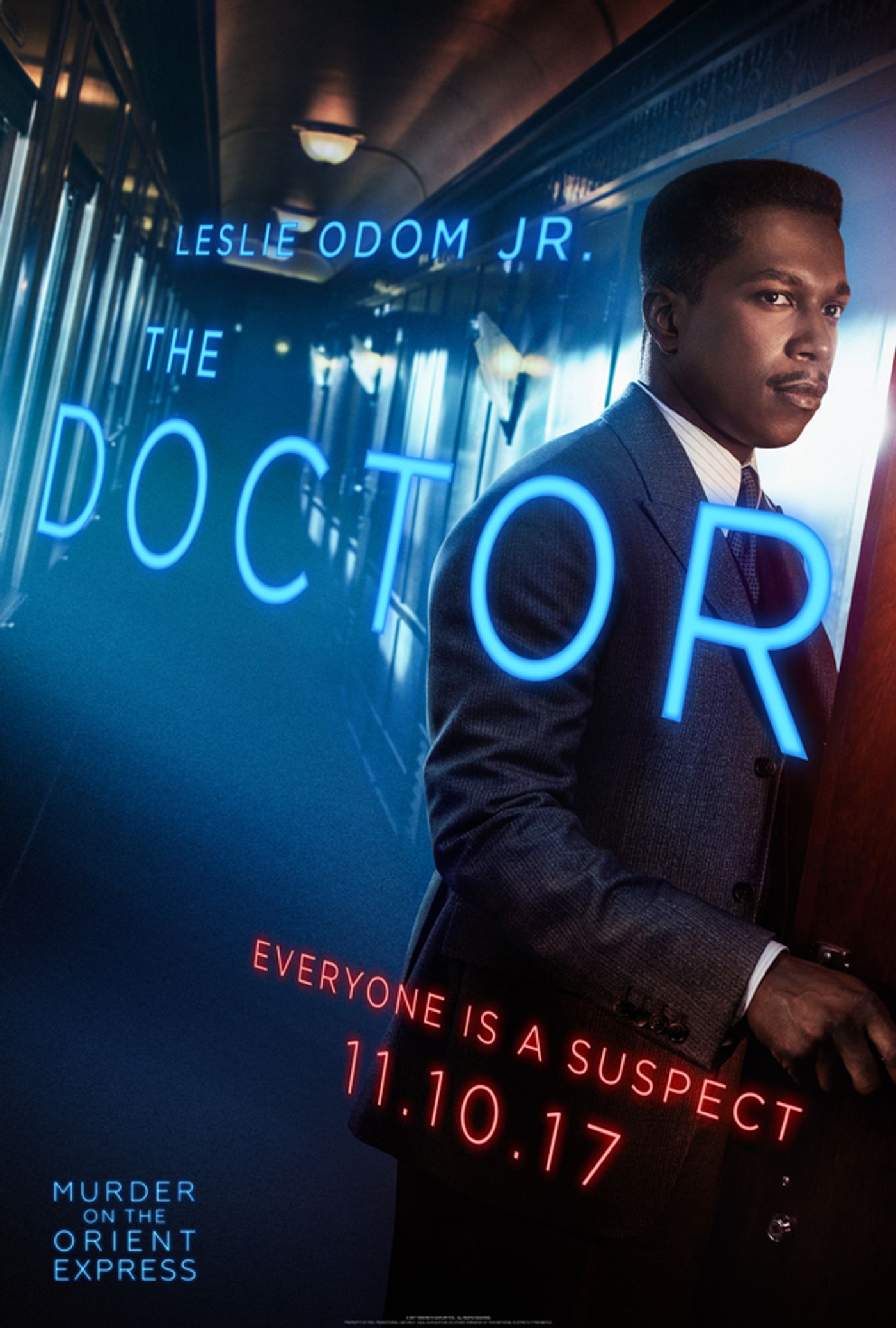 Photo Flash: Leslie Odom Jr, Josh Gad & More in MURDER ON THE ORIENT EXPRESS Character Posters Photo Flash: Leslie Odom Jr, Josh Gad & More in MURDER ON THE ORIENT EXPRESS Character Posters Image