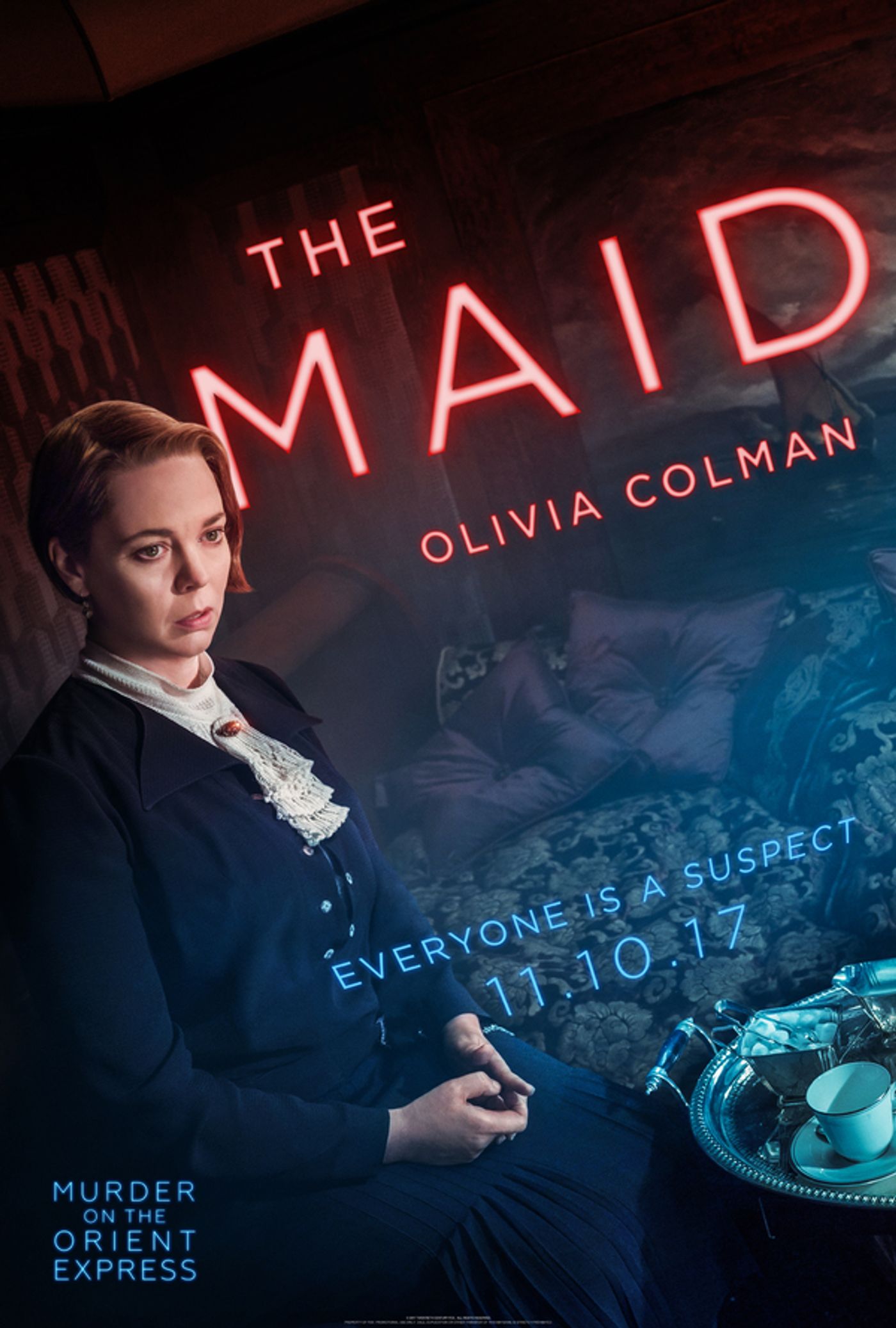 Photo Flash: Leslie Odom Jr, Josh Gad & More in MURDER ON THE ORIENT EXPRESS Character Posters Photo Flash: Leslie Odom Jr, Josh Gad & More in MURDER ON THE ORIENT EXPRESS Character Posters Image