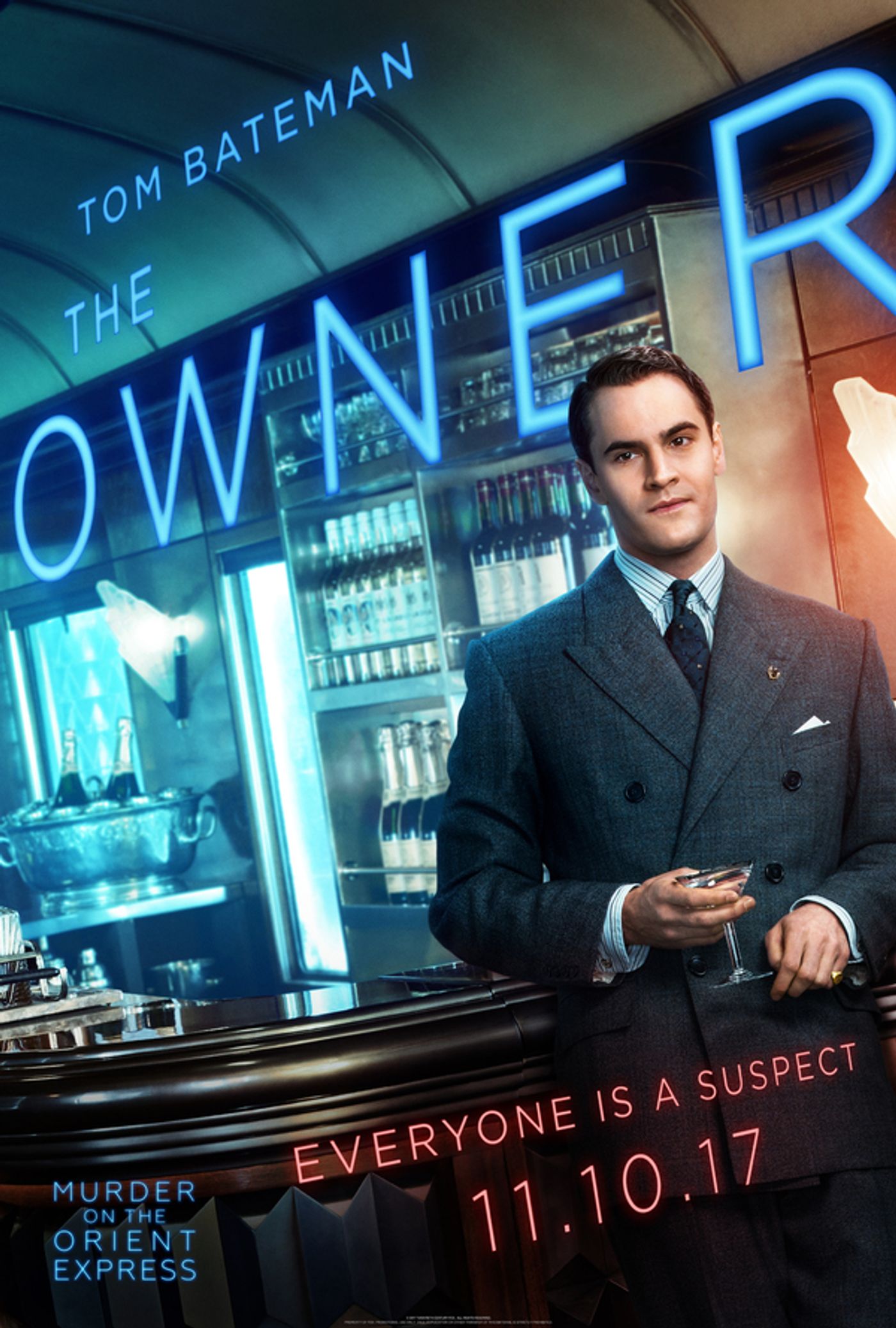 Photo Flash: Leslie Odom Jr, Josh Gad & More in MURDER ON THE ORIENT EXPRESS Character Posters Photo Flash: Leslie Odom Jr, Josh Gad & More in MURDER ON THE ORIENT EXPRESS Character Posters Image