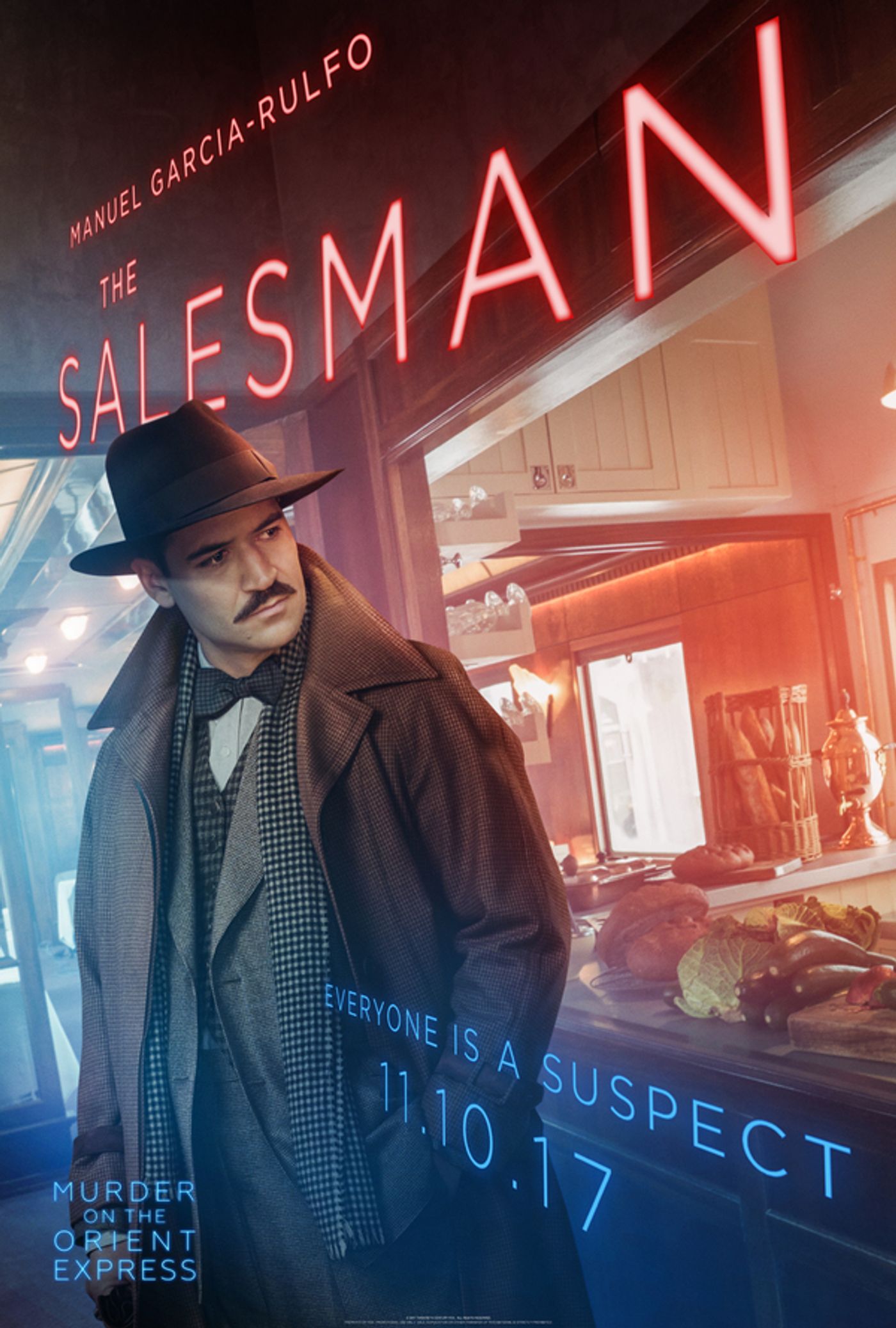 Photo Flash: Leslie Odom Jr, Josh Gad & More in MURDER ON THE ORIENT EXPRESS Character Posters Photo Flash: Leslie Odom Jr, Josh Gad & More in MURDER ON THE ORIENT EXPRESS Character Posters Image