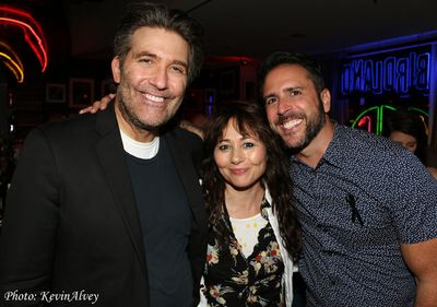 Craig Bierko, Frances Ruffelle and Scott Alan Photo