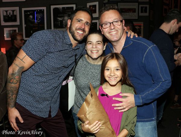 Scott Alan, Kat Jenus, John Edward and Olivia Edward Photo