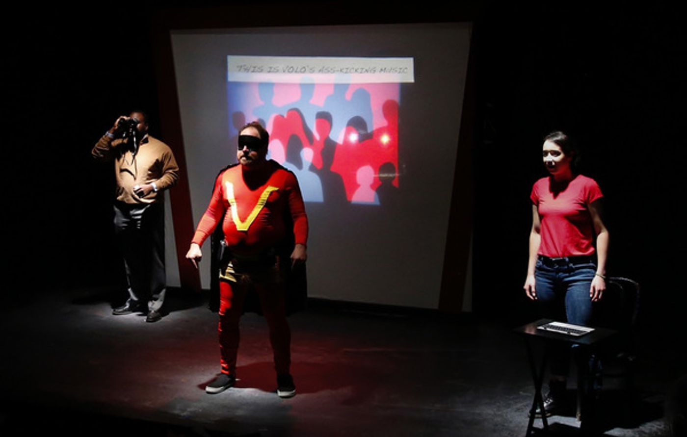 Photo Flash: First Look at Other Theatre's THE MAKING OF A MODERN FOLK HERO World Premiere  Image